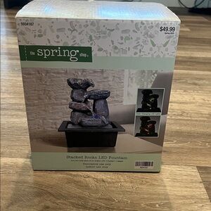 The Spring Shop Multicolor LED Rock Fountain